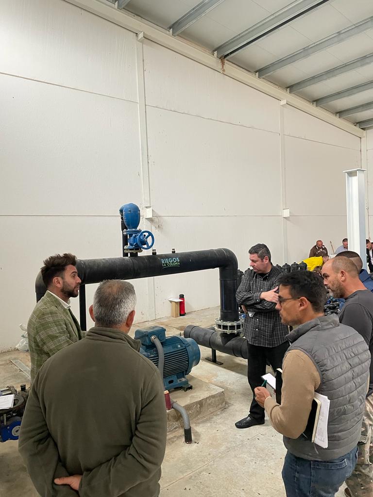 Formación de riego en campo 3