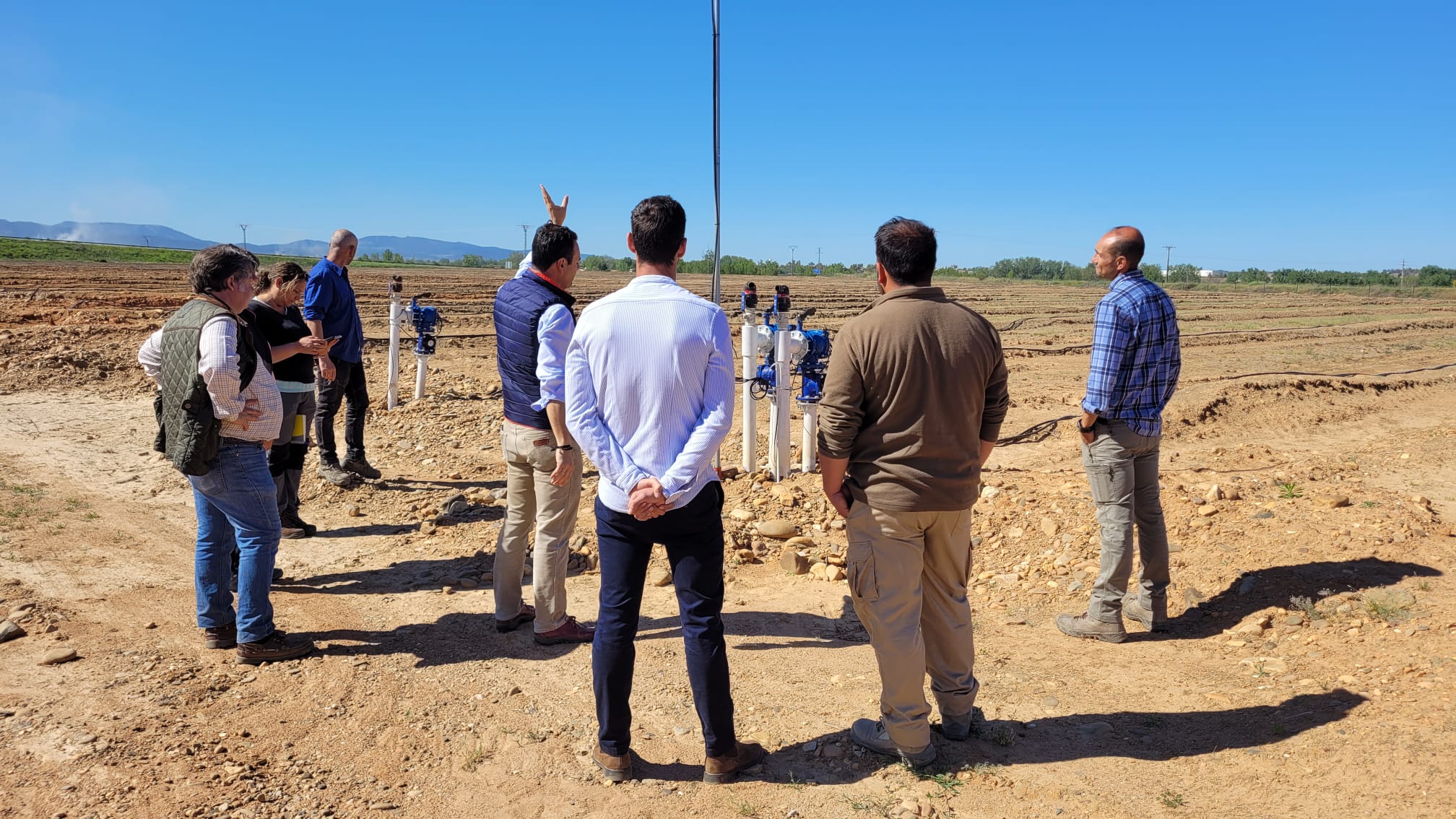 Formación de riego en campo 4